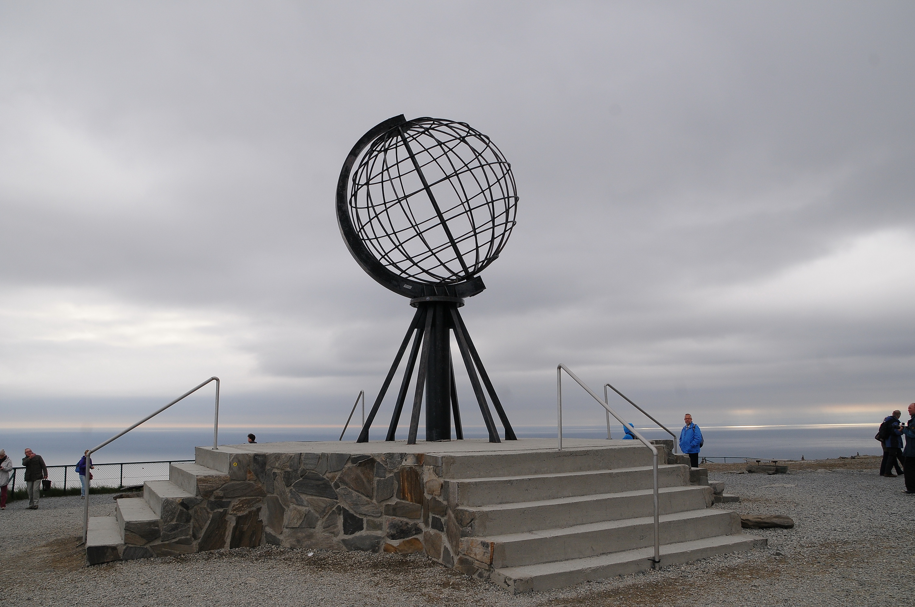 Frühstück am Nordkap
